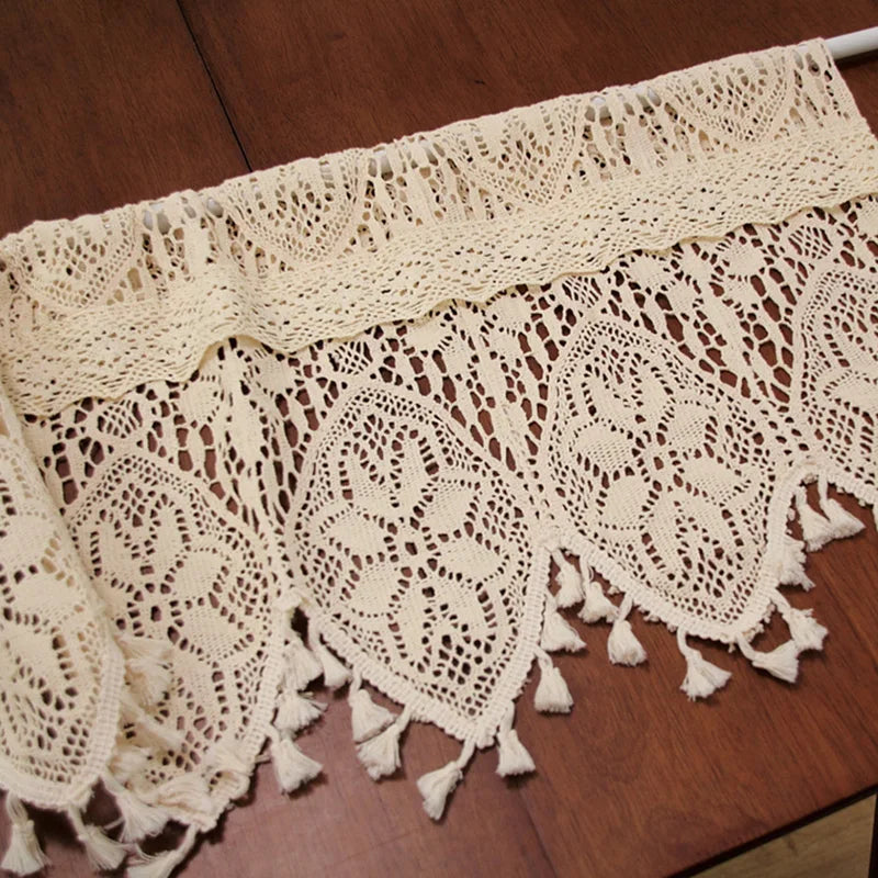 Vintage Spitzenvorhänge – Amerikanischer Stil – verschiedene Grössen