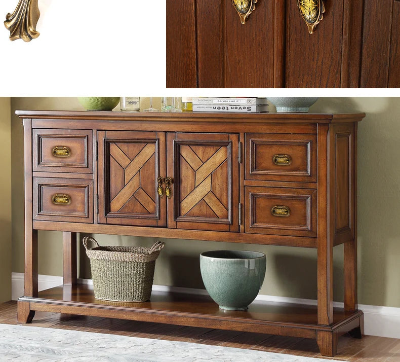 Vintage Türgriffe – Retro Bronzedesign – Küchenschränke