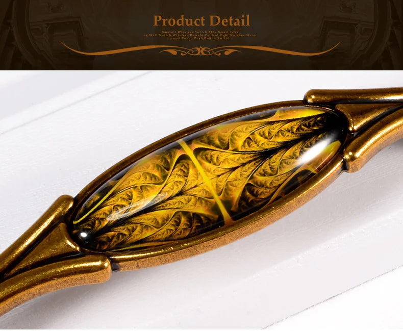 Vintage Türgriffe – Retro Bronzedesign – Küchenschränke