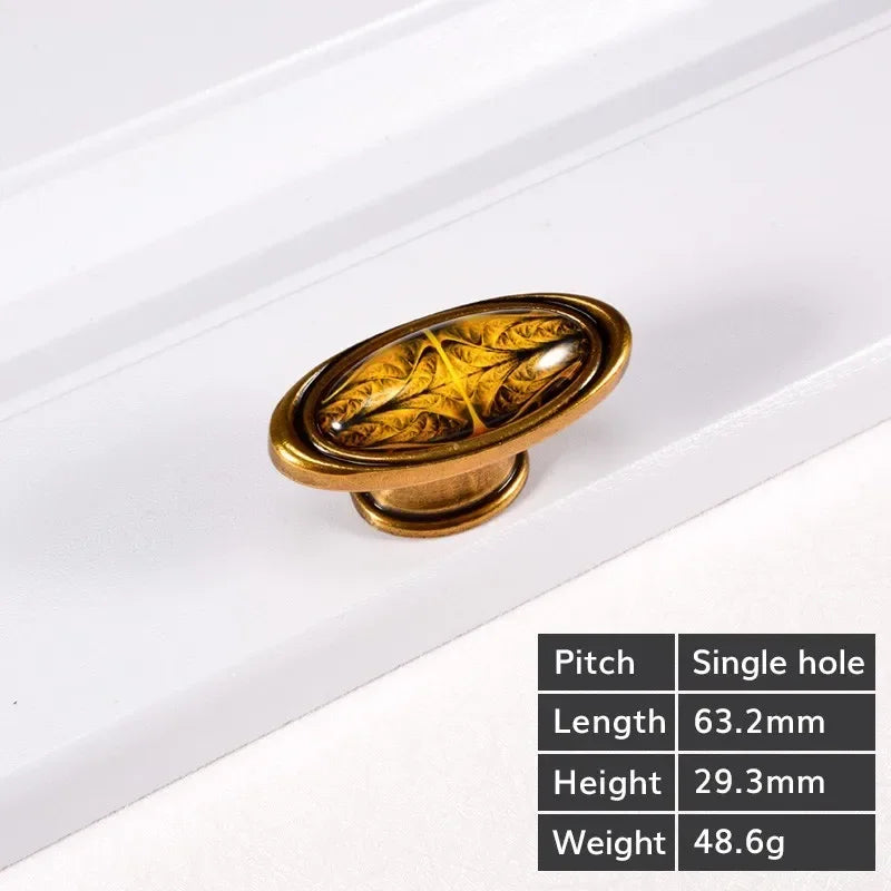 Vintage Türgriffe – Retro Bronzedesign – Küchenschränke