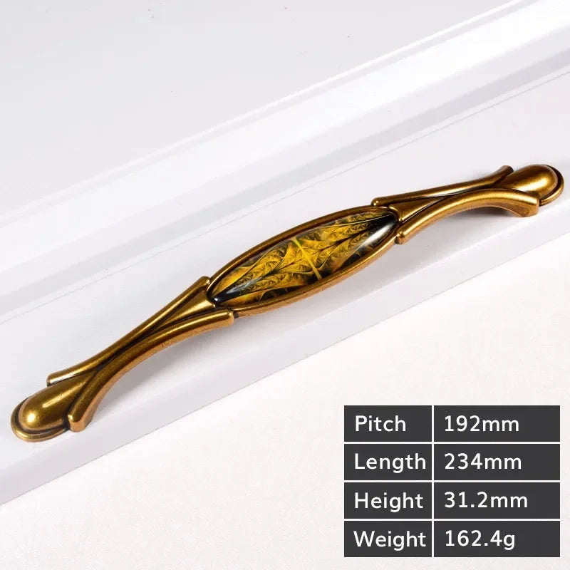 Vintage Türgriffe – Retro Bronzedesign – Küchenschränke