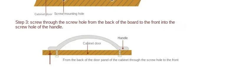 Vintage Türgriffe aus Zinklegierung – Gold, Weiss, Massivholz