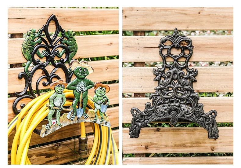 Vintage Wasserrohr Regal – Eisenkunst Design – Aussenbereich