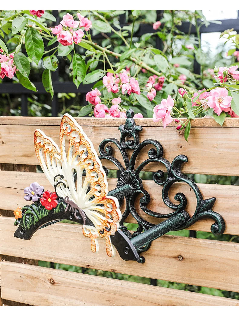 Vintage Wasserrohr Regal – Eisenkunst Design – Aussenbereich