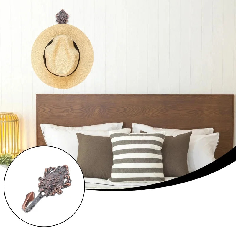 Vorhanghaken – Retrostil Zinklegierung – 2er Set