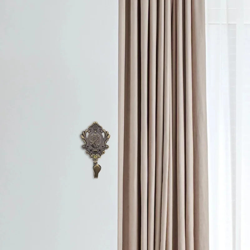 Vorhanghaken – Retrostil Zinklegierung – 2er Set