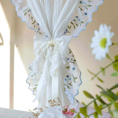 Vorhanghalter – Pastoral Spitze Perlen – 2 Stück