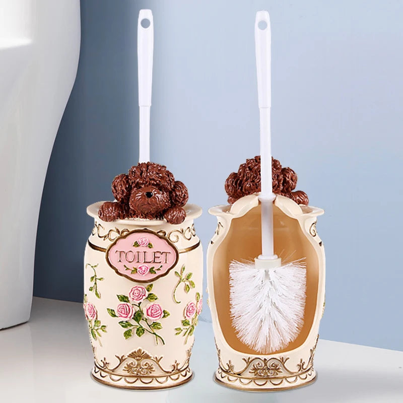 WC-Bürstenhalter – Resin Teddy Design – Ökofreundlich