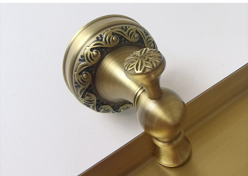 WC-Rollenhalter – Antik Messing Gebürstet