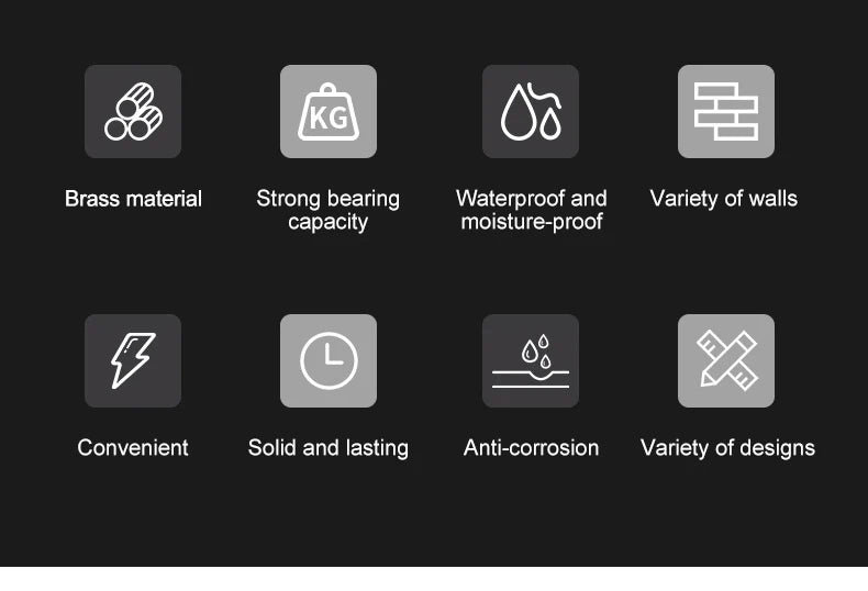 WC-Rollenhalter – Antik Messing Gebürstet