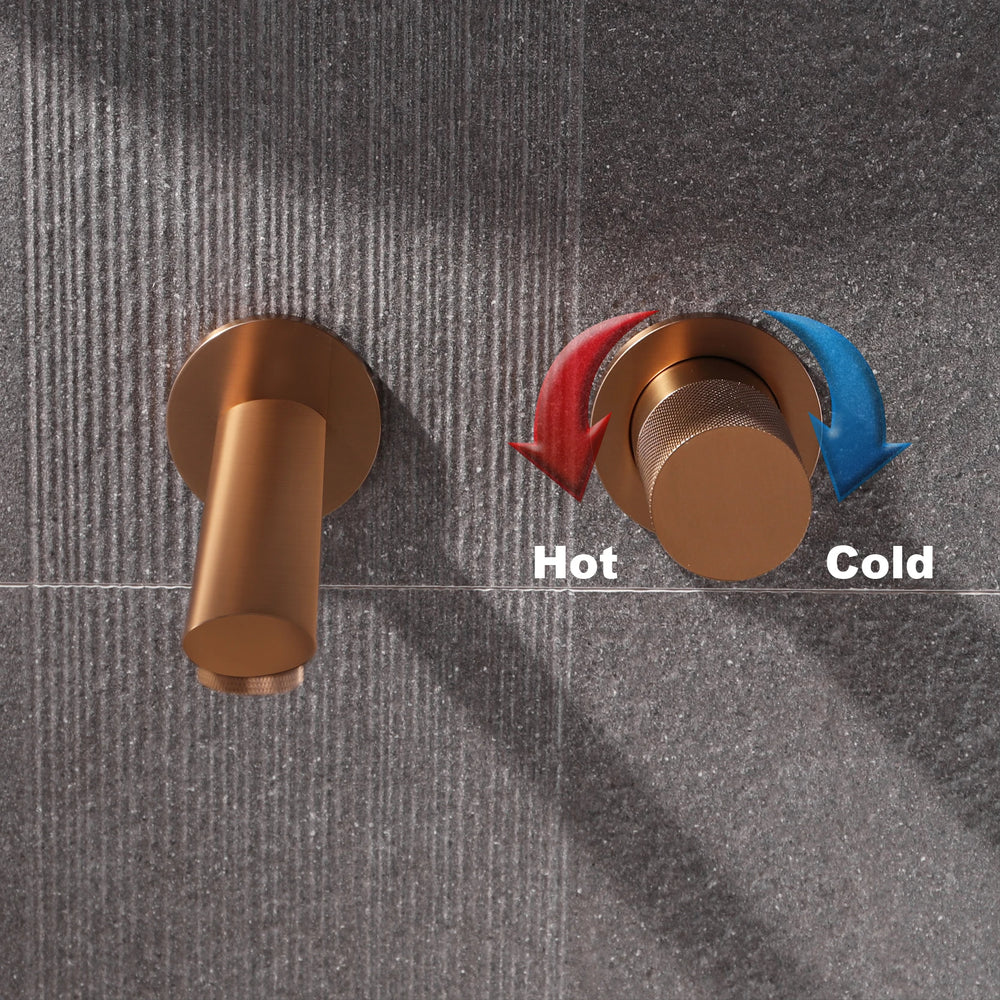 Wandarmatur – Messing Schwarz – Zeitgenössisch