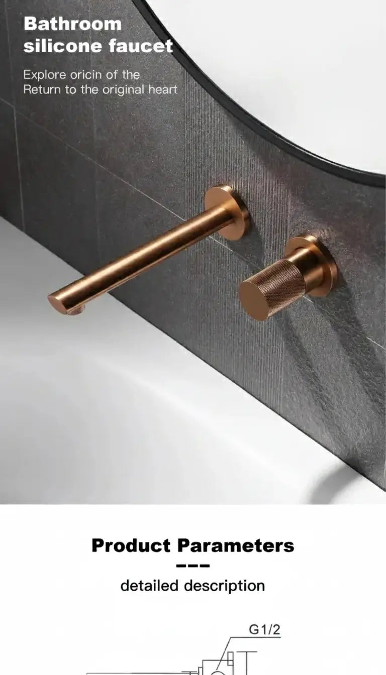 Wandarmatur – Messing Schwarz – Zeitgenössisch