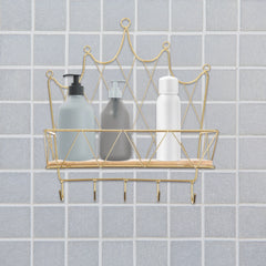 Wandmontierter Hakenständer – Eisen Nordic Design – 37.5x36.5x10 cm