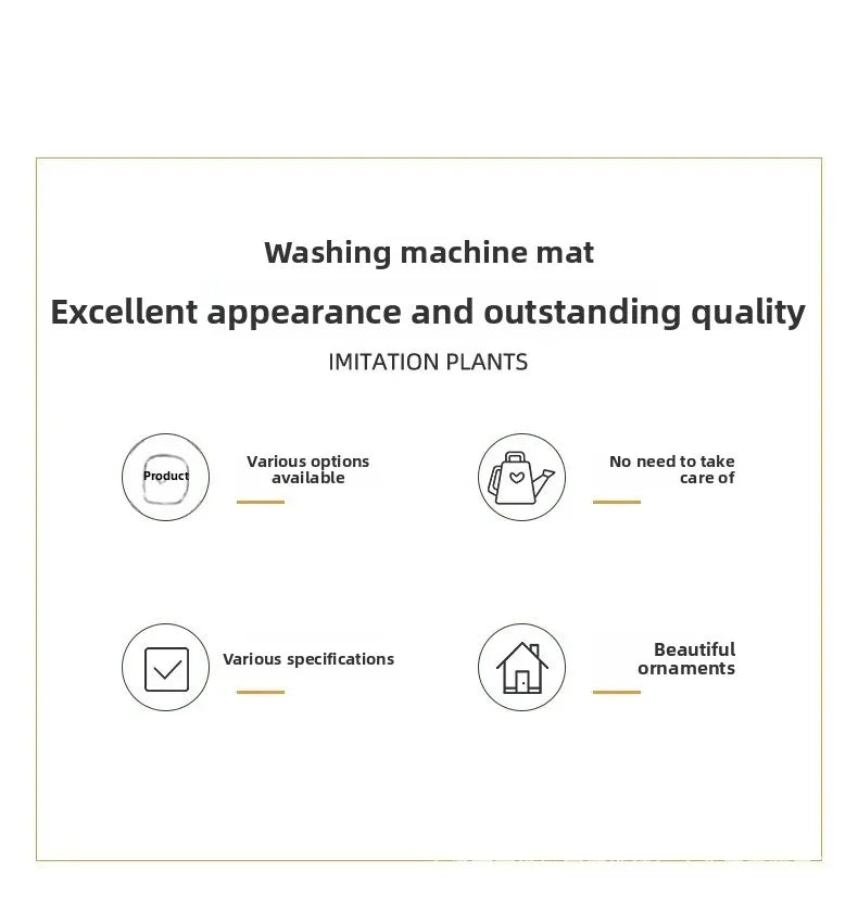 Staubdichte Waschmaschinenabdeckung aus Diatom-Mud, Farbe: Retro-Blumen, Grösse: 50 * 50 cm