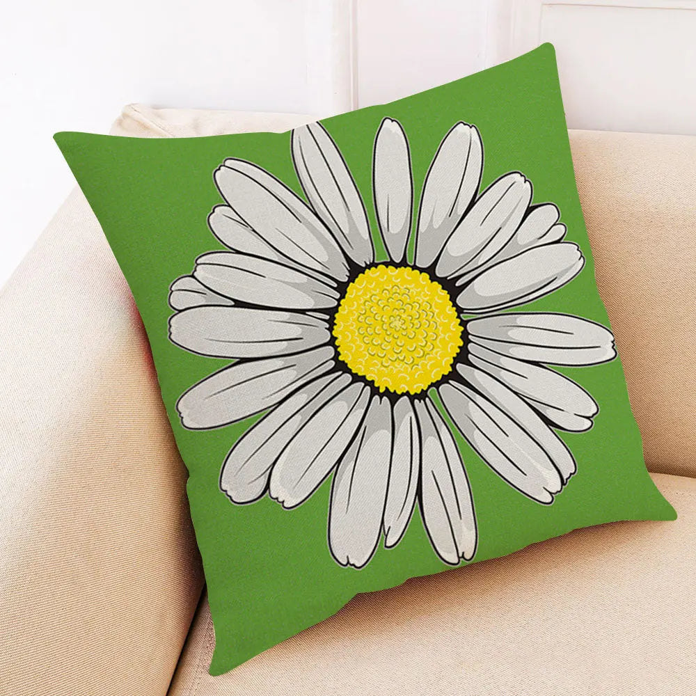 Wasserdichte Kissenbezüge – Jacquard-Leinen – 45x45cm