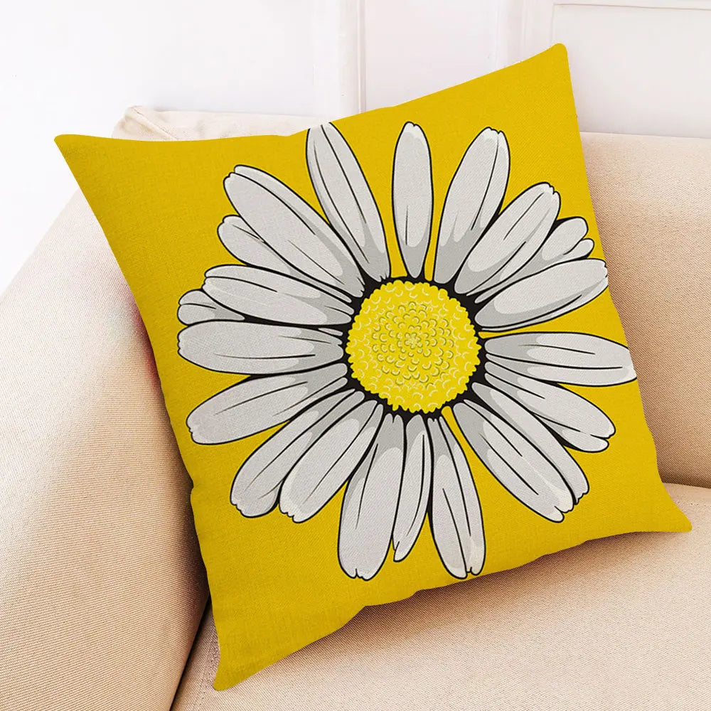 Wasserdichte Kissenbezüge – Jacquard-Leinen – 45x45cm