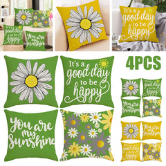 Wasserdichte Kissenbezüge – Jacquard-Leinen – 45x45cm