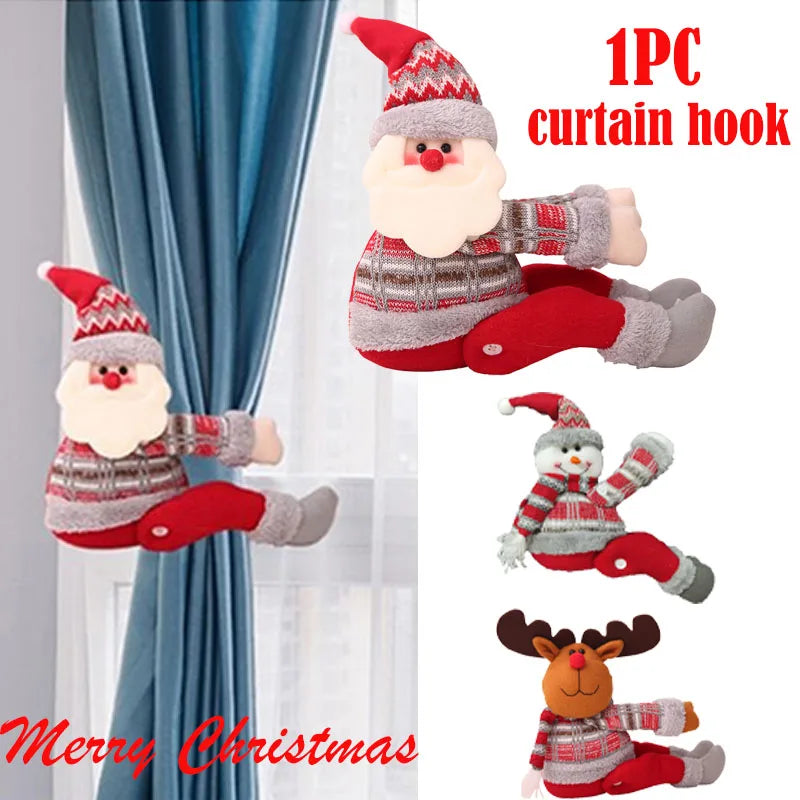 Weihnachtliche Vorhangbänder – Non-Woven Polyester – Festliche Deko