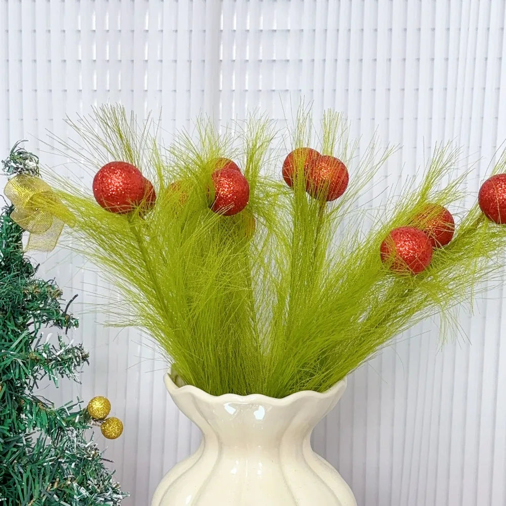 Weihnachtsdeko Picks – Festliche Grüne Zweige – Verschiedene Grössen