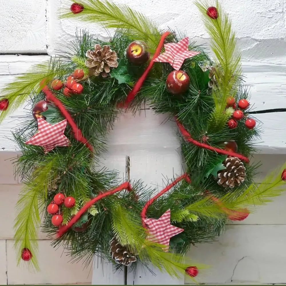 Weihnachtsdeko Picks – Festliche Grüne Zweige – Verschiedene Grössen