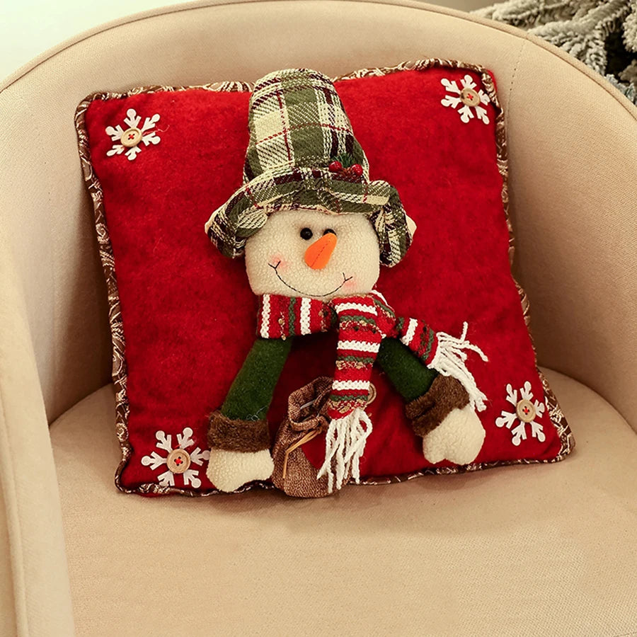 Weihnachtskissenbezug – Stoff Cartoon Design – Party