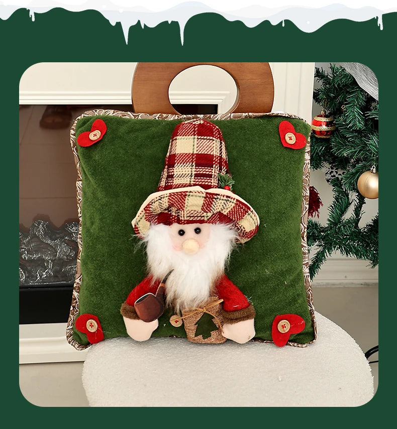 Weihnachtskissenbezug – Stoff Cartoon Design – Party