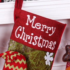 Weihnachtsstrümpfe – Vliesstoff – 28x46CM