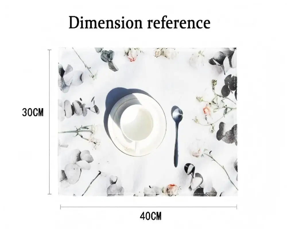 Weihnachtstischdecke – Polyester – 30x40cm Set