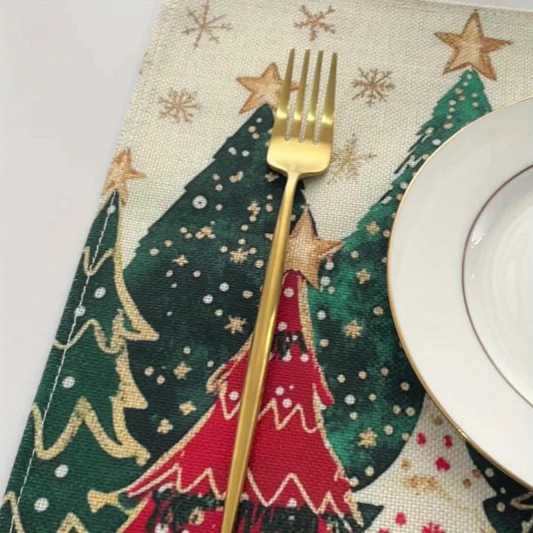 Weihnachtstischdecke – Polyester – 30x40cm Set