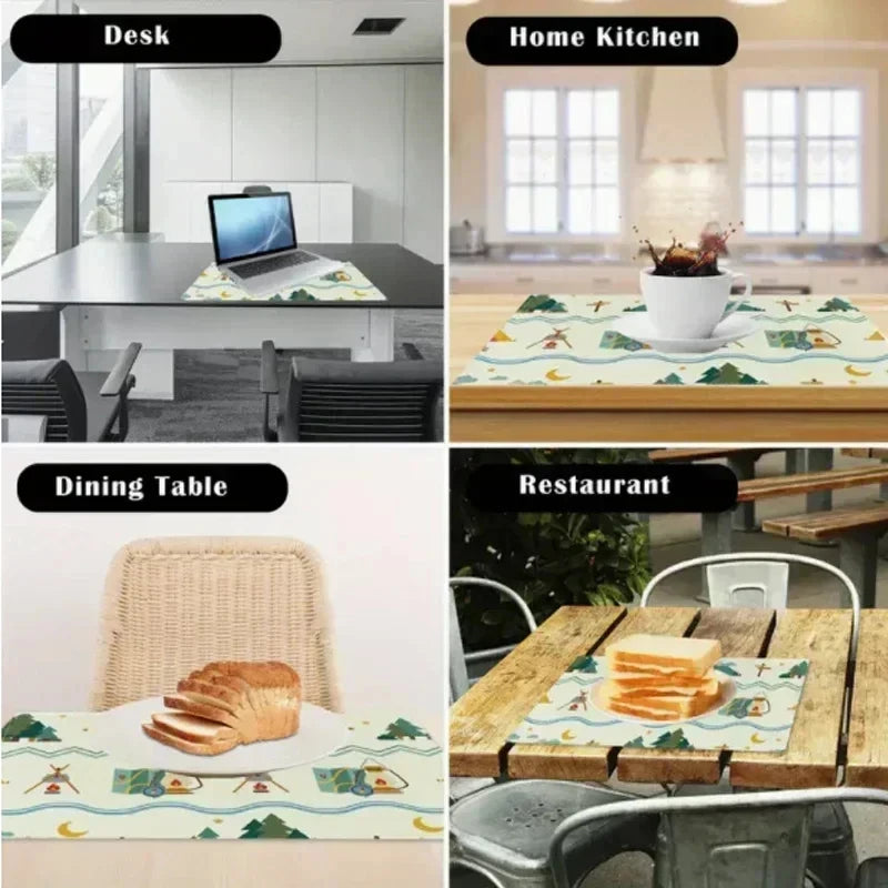 Weihnachtstischdecke – Polyester – 30x40cm Set