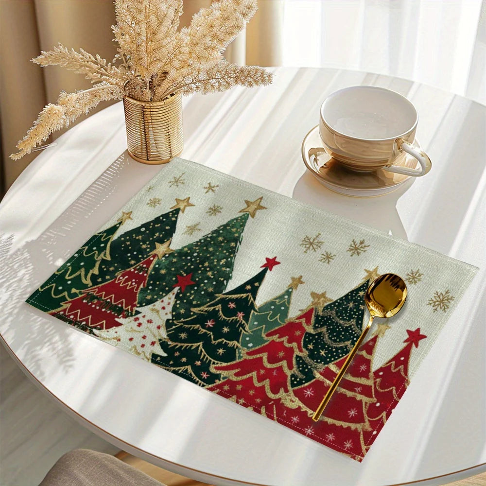 Weihnachtstischdecke – Polyester – 30x40cm Set