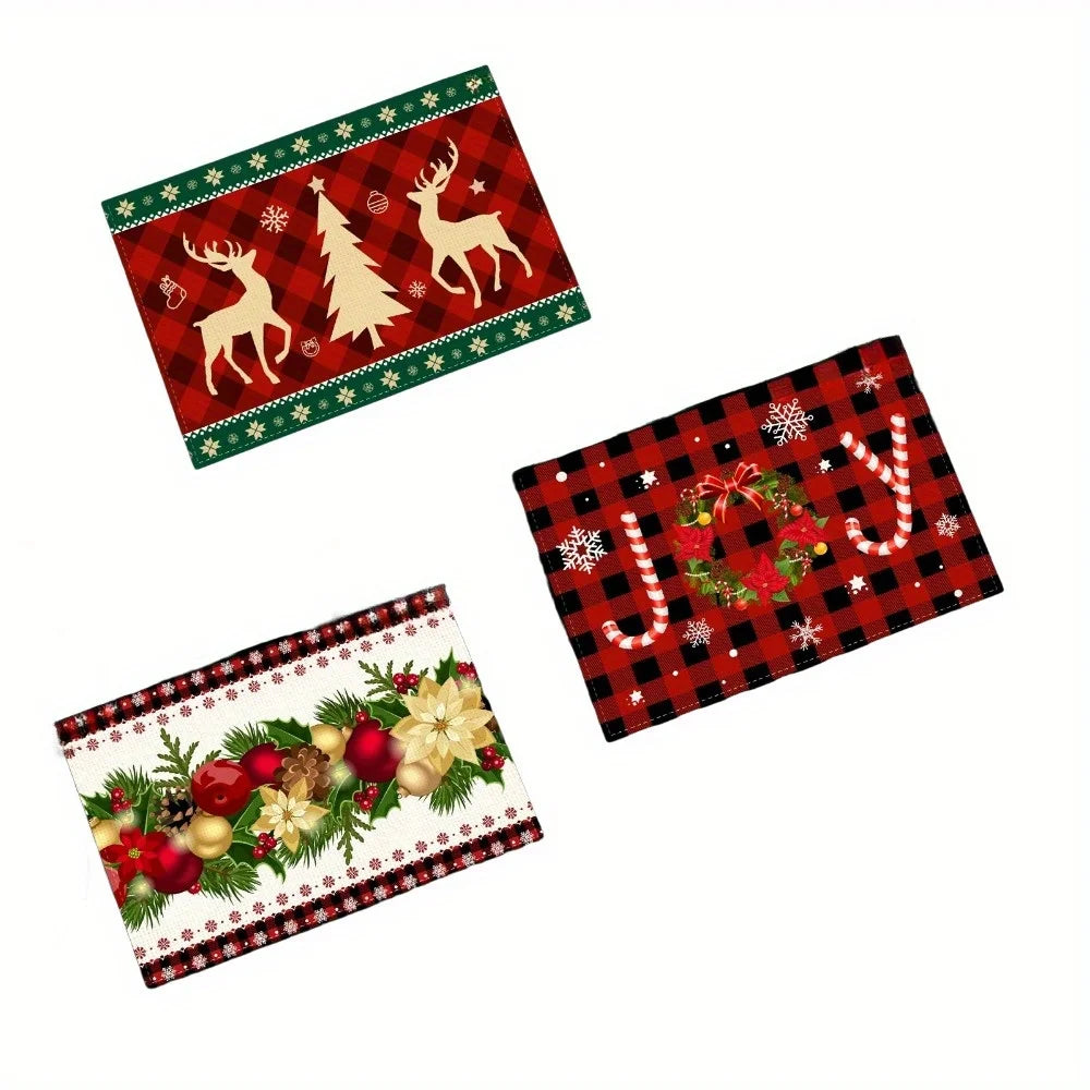 Weihnachtstischset – Leinen, 30x40cm