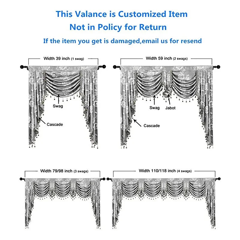 Weisse Spitzen-Scheibengardine – Luxuriöses Perlen-Design