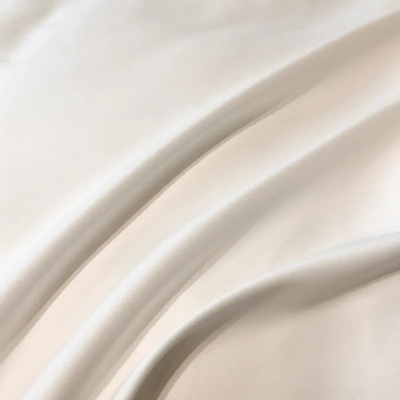 Weisses Bettdecken-Set – Chic-Ruffle-Design – Diverse Grössen