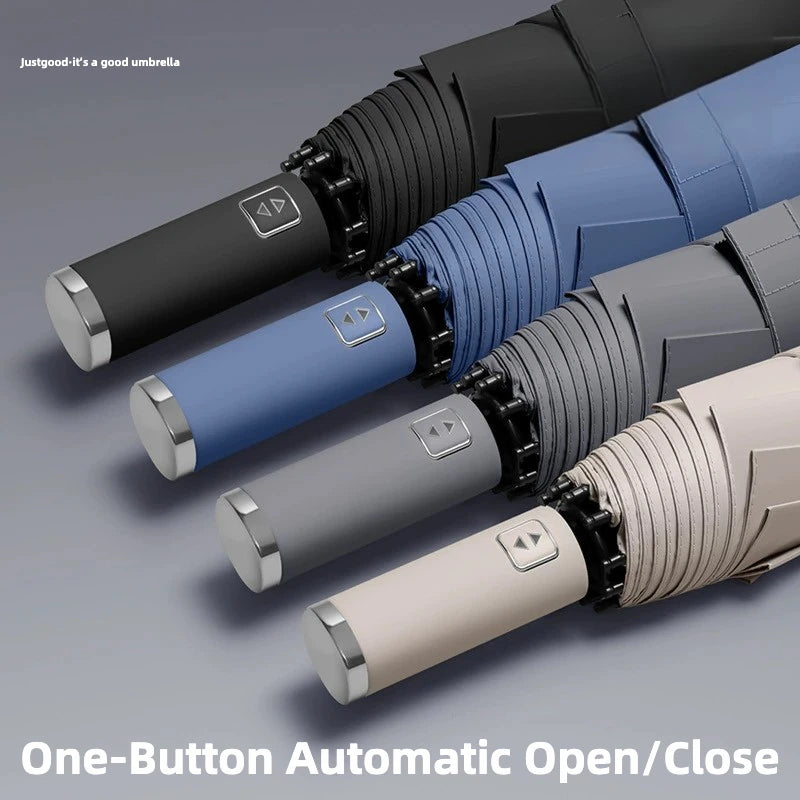 Windfest Automatikschirm – 125CM Gross UV Schutz