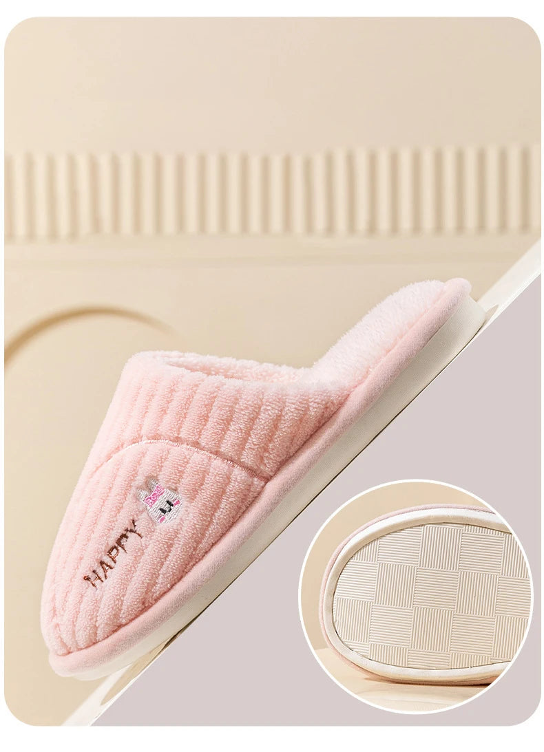 Winter Plüsch Hausschuhe – Gemütliches Fleece – Indoor