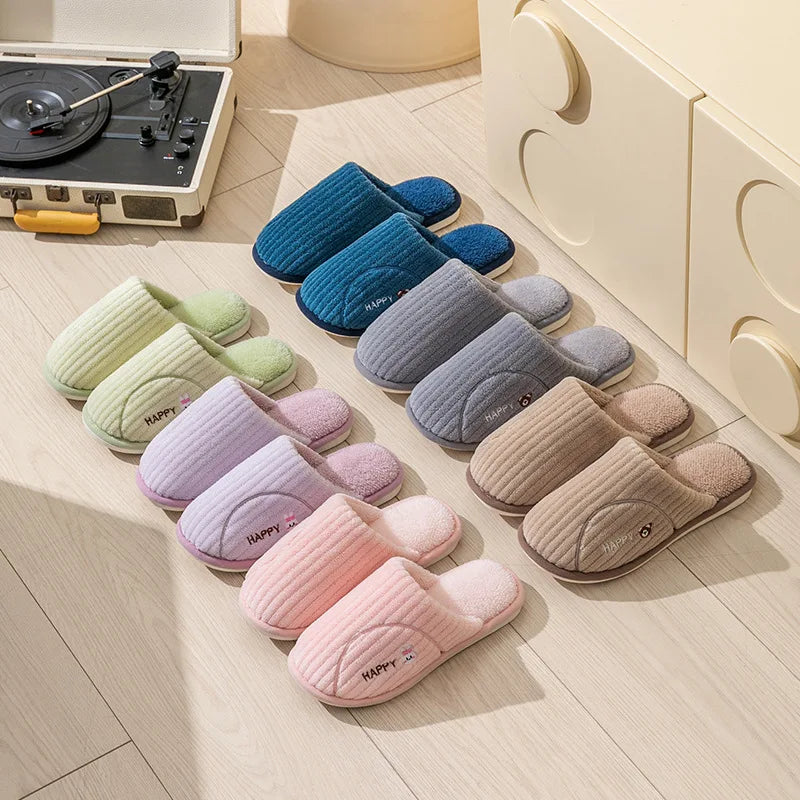 Winter Plüsch Hausschuhe – Gemütliches Fleece – Indoor