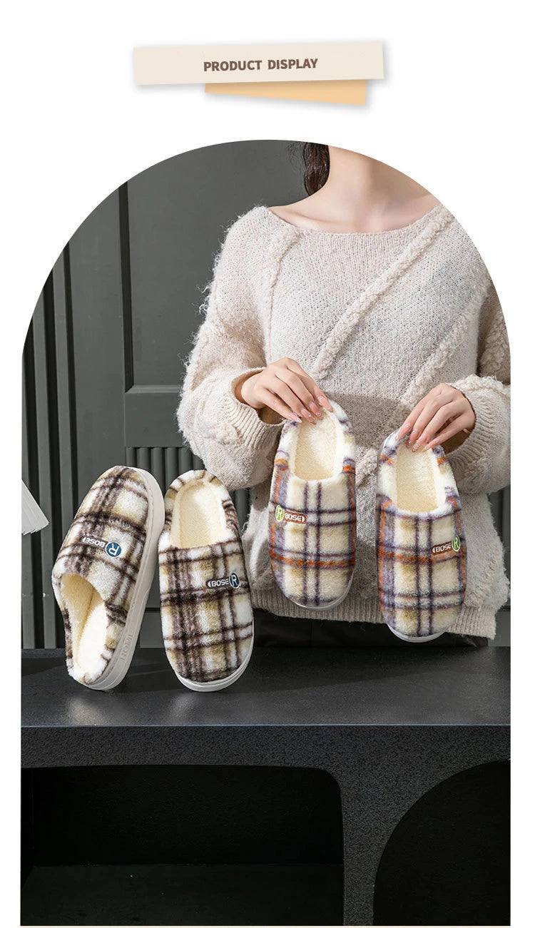 Winter Wärmeslippers – Plüschige Gemütlichkeit Zuhause