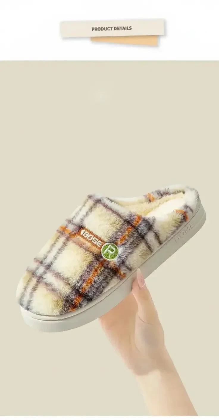 Winter Wärmeslippers – Plüschige Gemütlichkeit Zuhause