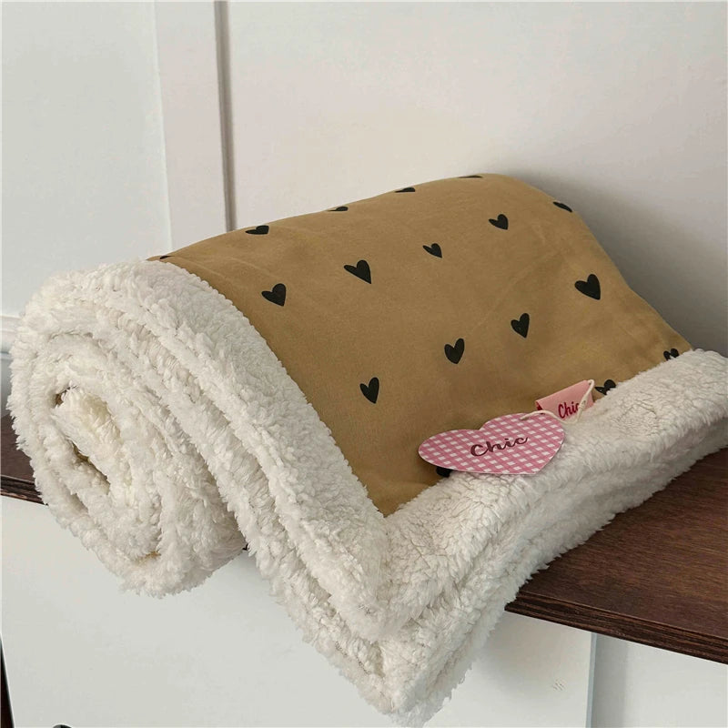 Winterdecke Floral – Koreanischer Stil – 100x150cm