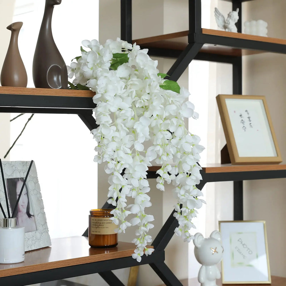 Wisteria Blumen – Polyester Design – 101 cm Girlande