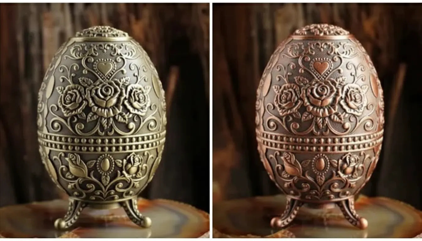 Zahnstocherhalter - Retro Metall Design - Umweltfreundlich