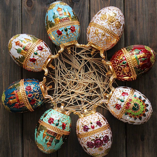 Zahnstocherhalter - Retro Metall Design - Umweltfreundlich