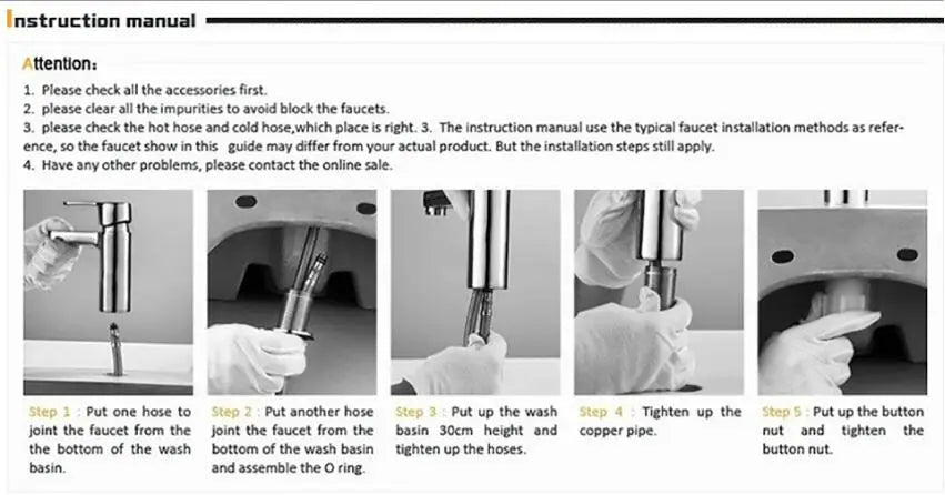 Zeitgenössische Badarmatur – Gebürstetes Gold – Einloch