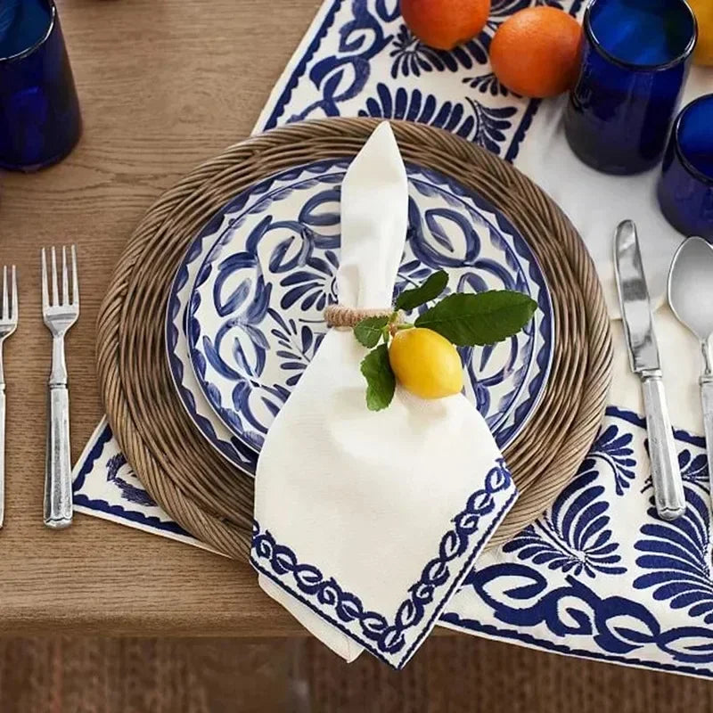 Zitronenserviettenringe – Elegantes Sommerdesign – Versch. Grössen