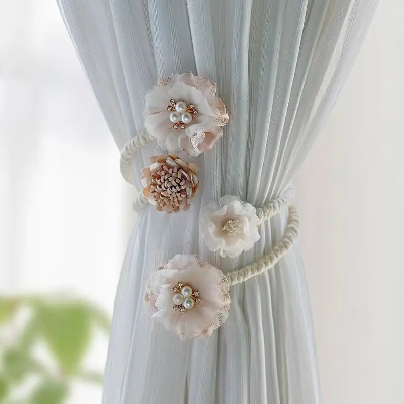 Zweige-Blumen-Gardinenband – Einfaches modernes Design