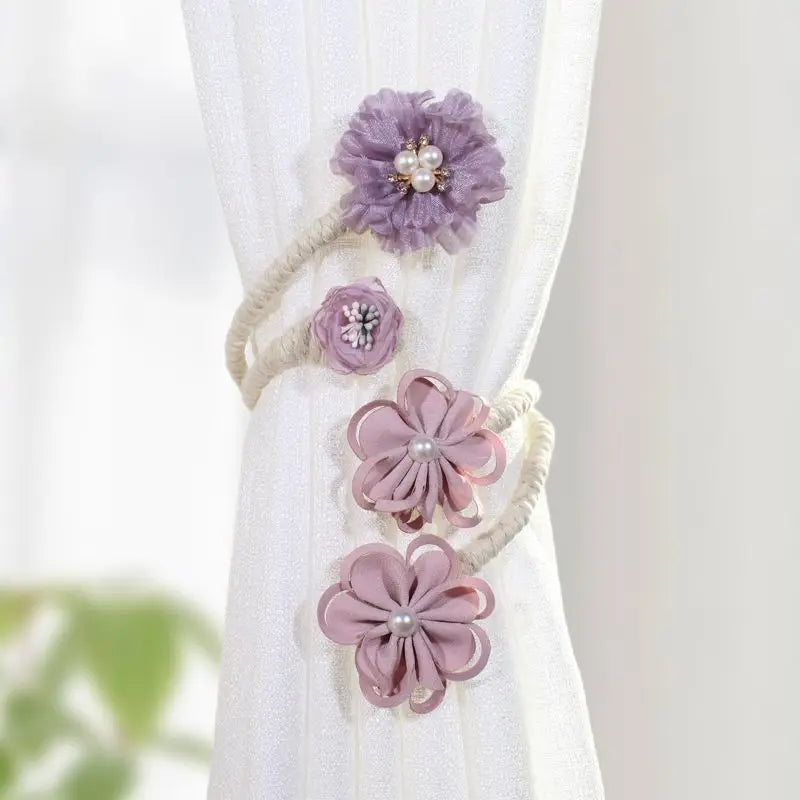 Zweige-Blumen-Gardinenband – Einfaches modernes Design