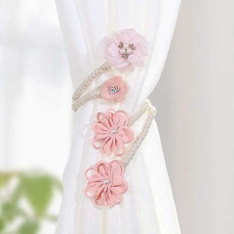 Zweige-Blumen-Gardinenband – Einfaches modernes Design