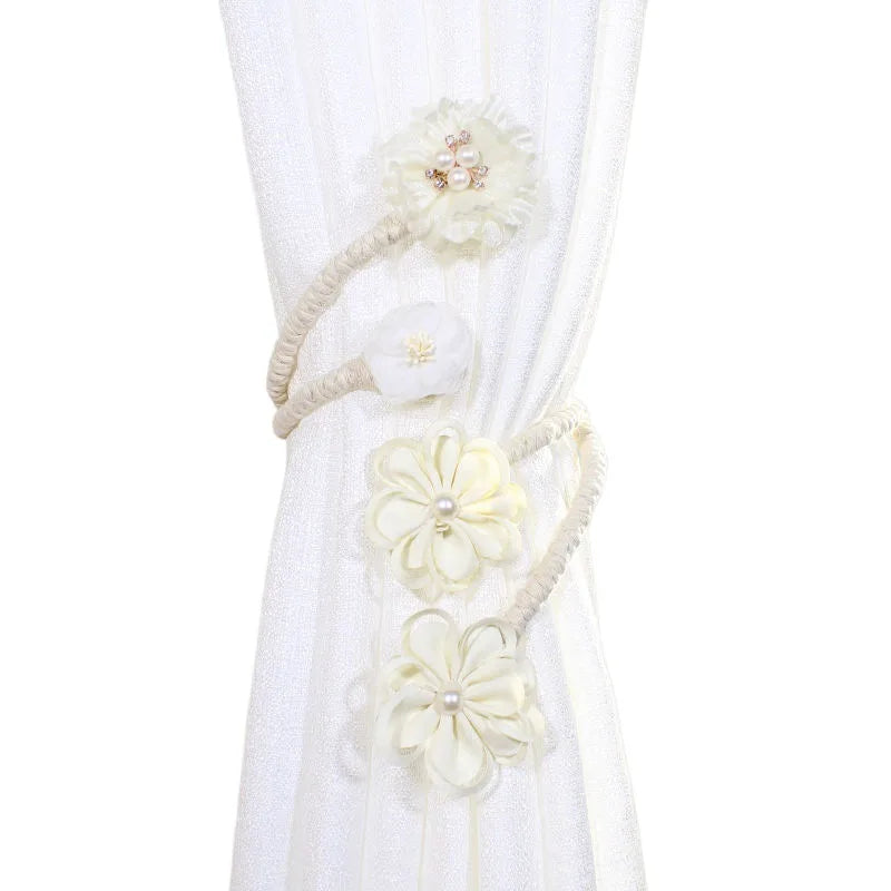 Zweige-Blumen-Gardinenband – Einfaches modernes Design