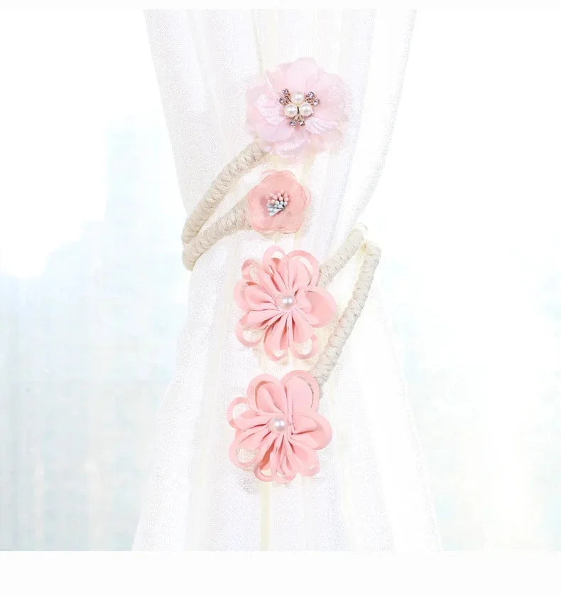 Zweige-Blumen-Gardinenband – Einfaches modernes Design